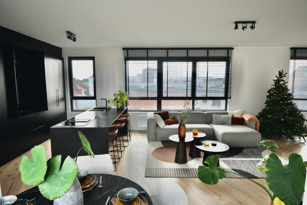 Apartamento The Penthouse, Oasis Of Light And Inspiration Amberes Exterior foto